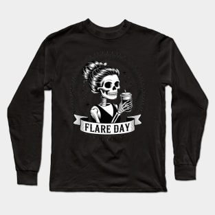 Chronic Illness Flare Day In Progress Spoonie Awareness Long Sleeve T-Shirt